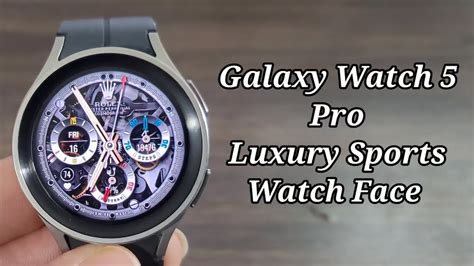 rolex face for galaxy watch 5|facer rolex watch face.